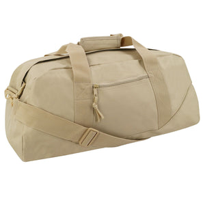 Large Recycled Polyester Duffel Bag, Various Colors