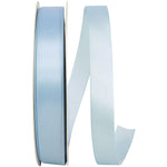 Load image into Gallery viewer, Double Face Satin Ribbon -- Light Blue Color --- Various Sizes
