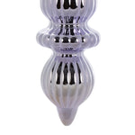 Load image into Gallery viewer, 14&quot; -- Lilac Shiny -- Finial Drop Ornament (Pack of 2) by Vickerman®
