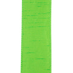 Load image into Gallery viewer, Florist Basics -- Dupioni Supreme Wired Edge Ribbon -- Lime Color - Various Sizes
