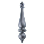 Load image into Gallery viewer, 14&quot; -- Limestone Matte-- Finial Drop Ornament (Pack of 2) by Vickerman®
