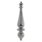 Load image into Gallery viewer, 14&quot; -- Limestone Shiny -- Finial Drop Ornament (Pack of 2) by Vickerman®
