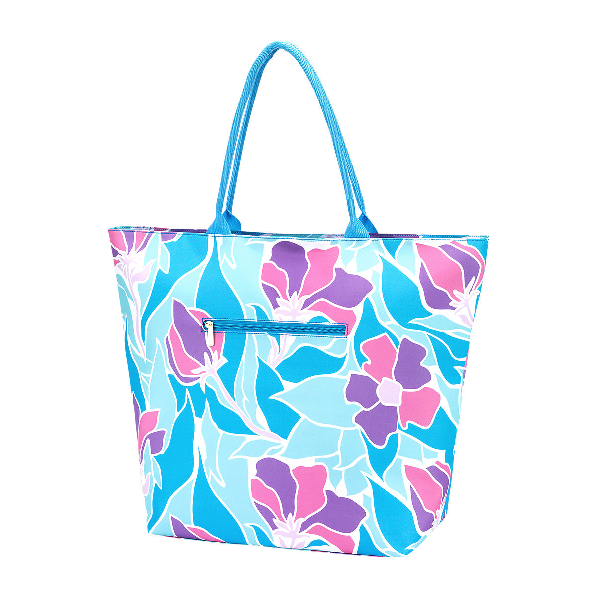 Beach Bag --- Multicolor Flowers