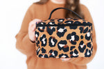 Load image into Gallery viewer, Cosmetic Bag - Spotlight Leopard
