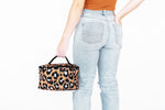 Load image into Gallery viewer, Cosmetic Bag - Spotlight Leopard
