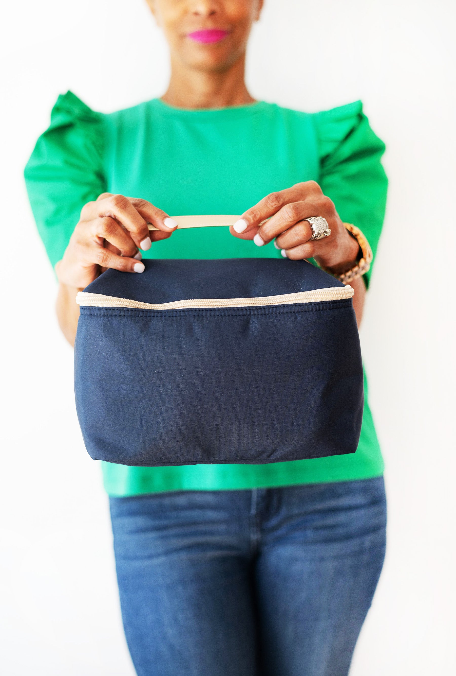 Luna Cosmetic Bag - Navy