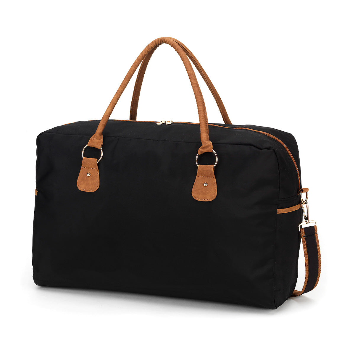 Travel Bag - Black Nylon