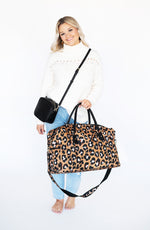 Load image into Gallery viewer, Travel Bag - Spotlight Leopard
