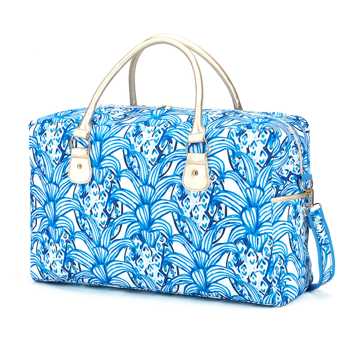 Travel Bag - Blue Pineapples