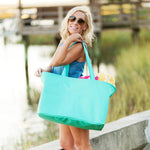 Load image into Gallery viewer, Ultimate Tote / Beach Carry All Bag - Mint Color
