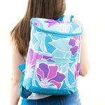 Load image into Gallery viewer, Cooler Backpack --- Multicolor Flowers
