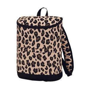 Cooler Backpack --- Leopard / Animal Print Design