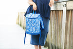 Load image into Gallery viewer, Cooler Backpack --- Blue Pineapples
