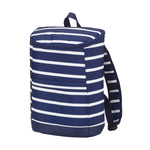 Load image into Gallery viewer, Cooler Backpack --- Navy Stripes
