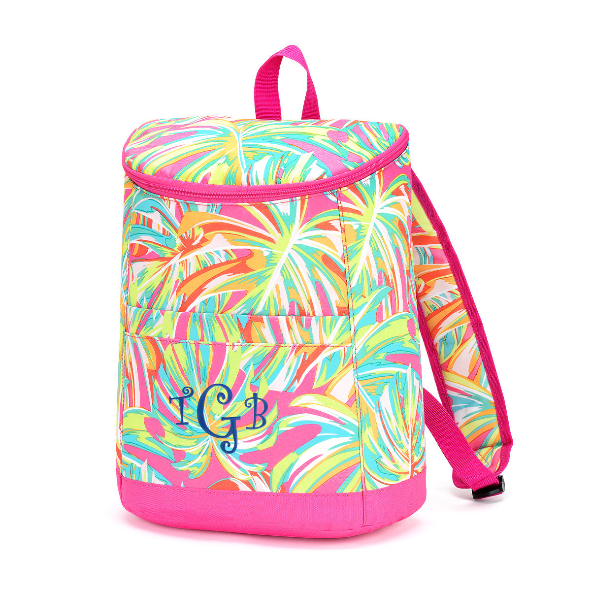 Cooler Backpack --- Tropical Flowers