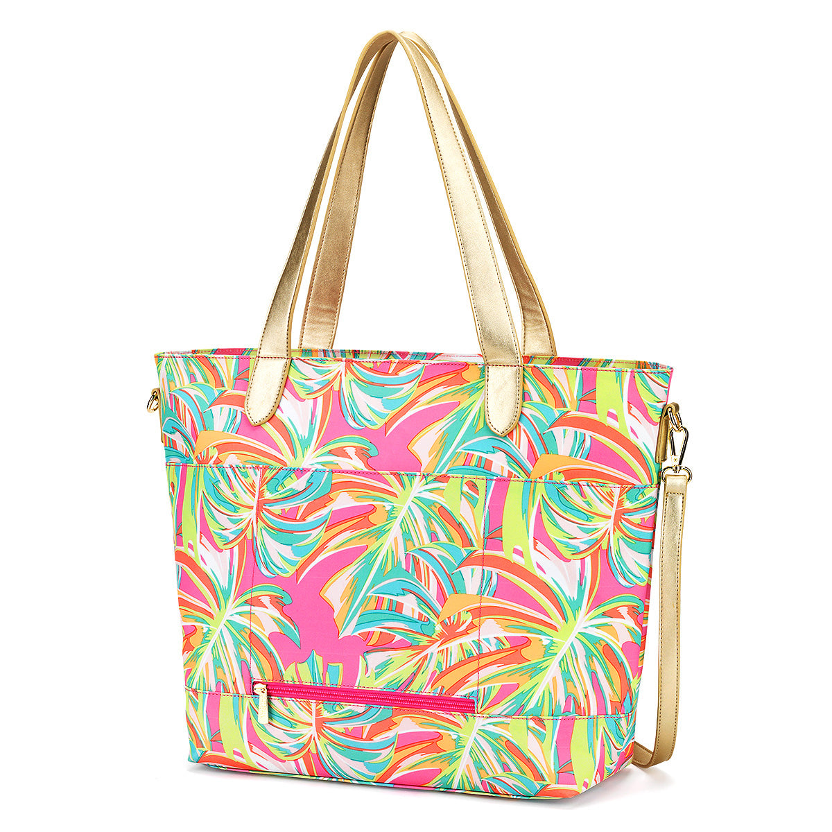 Travel Tote - Tropical Flowers