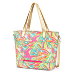 Load image into Gallery viewer, Travel Tote - Tropical Flowers
