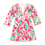 Load image into Gallery viewer, Women&#39;s Tunic --- Hot Pink / Orange / Green
