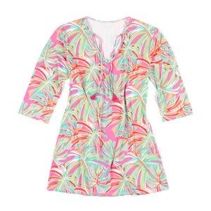 Women's Tunic --- Tropical Flowers