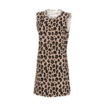 Load image into Gallery viewer, Sleeveless Summer Women&#39;s Dress - Leopard / Animal Print Design
