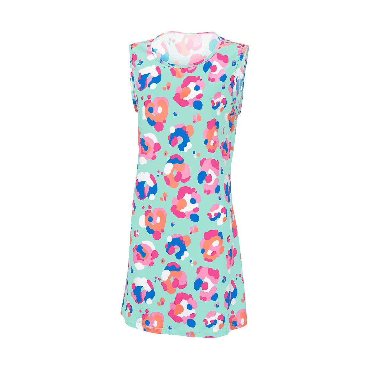 Sleeveless Summer Women's Dress - Multicolor Party