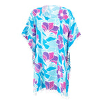 Load image into Gallery viewer, Women&#39;s Beach Pom-Pom Cover Up --- Multicolor Flowers
