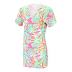 Load image into Gallery viewer, Short Sleeve - Summer Women&#39;s Dress - Tropical Flowers
