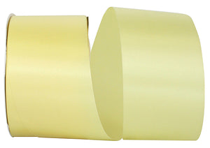 Florist Basics -- Acetate / Satin Supreme Cooler Ribbon -- Maize Color --- Various Sizes