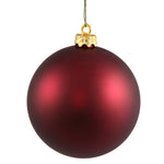 Load image into Gallery viewer, Wine --- Matte Finish - Ball Ornament -- Various Sizes by Vickerman®
