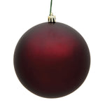 Load image into Gallery viewer, Burgundy --- Matte Finish - Ball Ornament -- Various Sizes by Vickerman®
