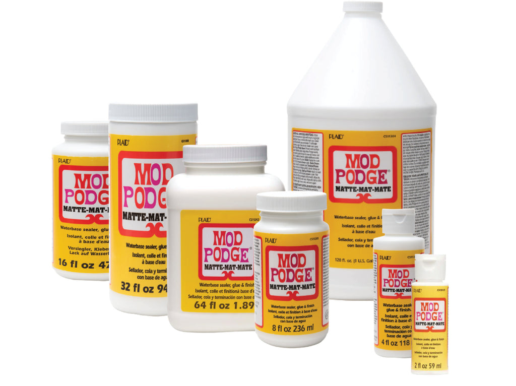 Mod Podge® Matte, Various Sizes – Blanks for Crafters
