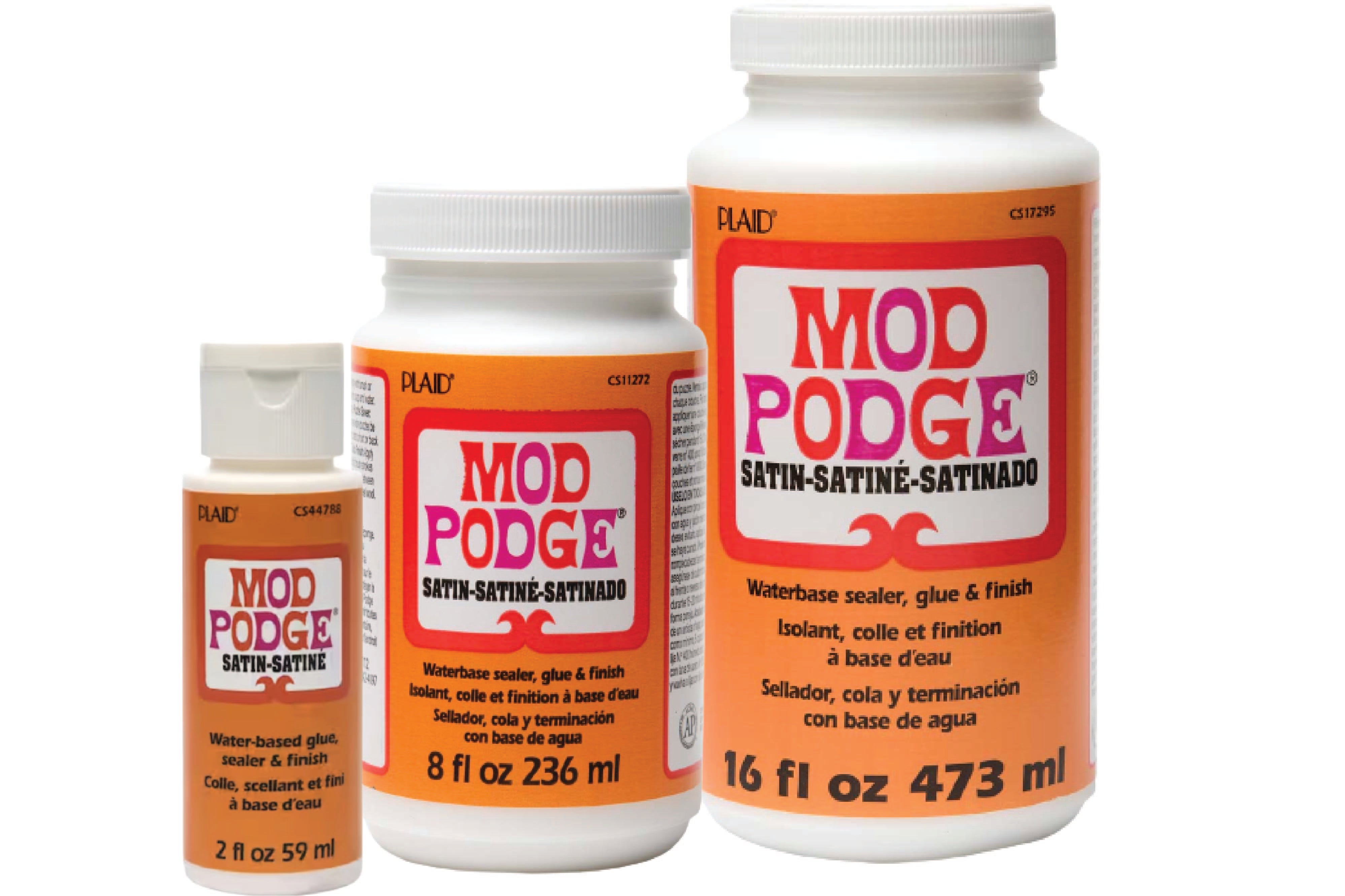 Mod Podge® Satin,  Various Sizes