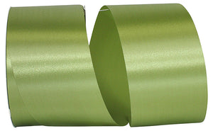 Florist Basics -- Acetate / Satin Supreme Cooler Ribbon -- Moss Color --- Various Sizes