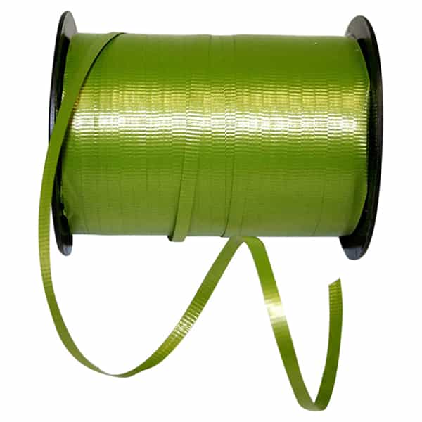 Curling Ribbon --- 3/16 in x 500 yards --- Moss Color