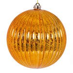 Load image into Gallery viewer, Antique Gold Shiny Mercury Lined Ball Christmas Ornament by Vickerman
