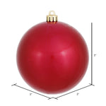 Load image into Gallery viewer, Wine --- Candy Finish - Ball Ornament -- Various Sizes by Vickerman®
