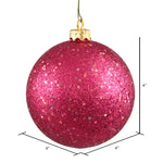 Load image into Gallery viewer, Wine --- Sequin Finish - Ball Ornament -- Various Sizes by Vickerman®
