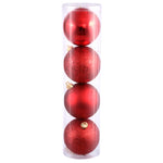 Load image into Gallery viewer, Red --- Ball Ornaments Set --- Assorted Finishes -- Various Sizes by Vickerman®
