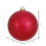 Load image into Gallery viewer, Wine --- Candy Finish - Ball Ornament -- Various Sizes by Vickerman®
