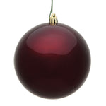 Load image into Gallery viewer, Burgundy --- Candy Finish - Ball Ornament -- Various Sizes by Vickerman®

