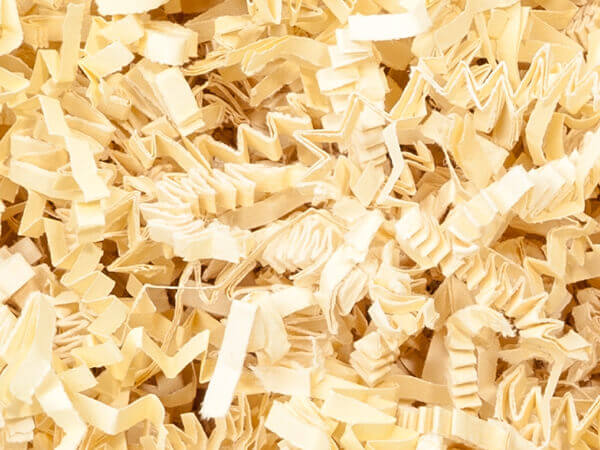 Crinkle Cut Paper --- 8 oz Bag --- Vanilla Color – Blanks for Crafters