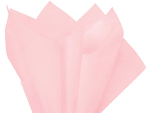 Tissue Paper Pack --- 24 sheets --- 20 in x 30 in --- Blush Pink Color