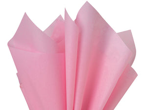 Tissue Paper Pack --- 24 sheets --- 20 in x 30 in --- Dark Pink Color