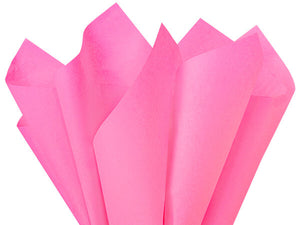 Tissue Paper Pack --- 24 sheets --- 20 in x 30 in --- Fuchsia Color