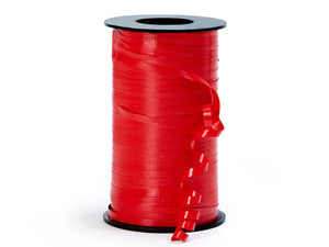 Curling Ribbon --- 3/16 in x 500 yards --- Hot Red Color