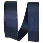 Load image into Gallery viewer, Grosgrain Texture Ribbon -- Navy Color --- Various Sizes
