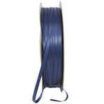 Load image into Gallery viewer, Double Face Satin Ribbon -- Navy Color --- Various Sizes
