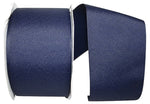 Load image into Gallery viewer, Grosgrain Texture Ribbon -- Navy Color --- Various Sizes
