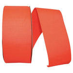 Load image into Gallery viewer, Grosgrain Texture Ribbon -- Neon Orange Color --- Various Sizes
