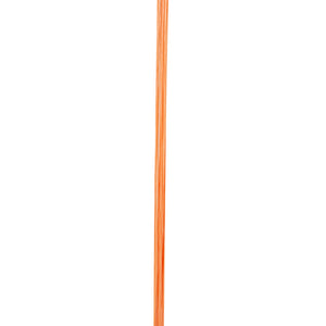 Premium - Matte Finish Raffia Ribbon --- 1/4in x 100 yards --- Orange Color